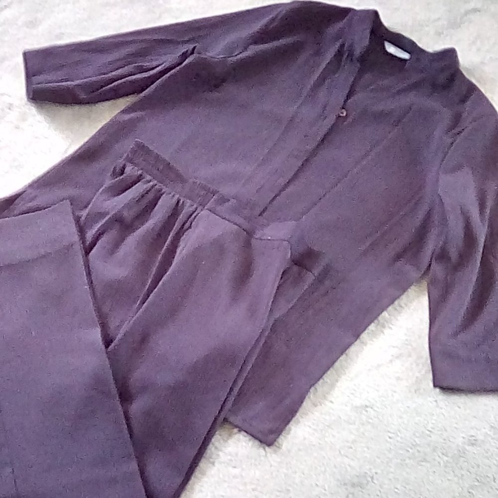 2 Piece Navy Pantsuit by KORET